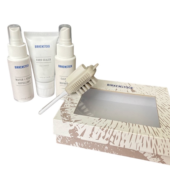 NWOT Birkenstock Travel Size Deluxe Shoe Cleaner Care Kit - Picture 1 of 11